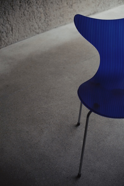 'Block Chair', 2020 / acrylic / 54 x 49 x 83(h)cm