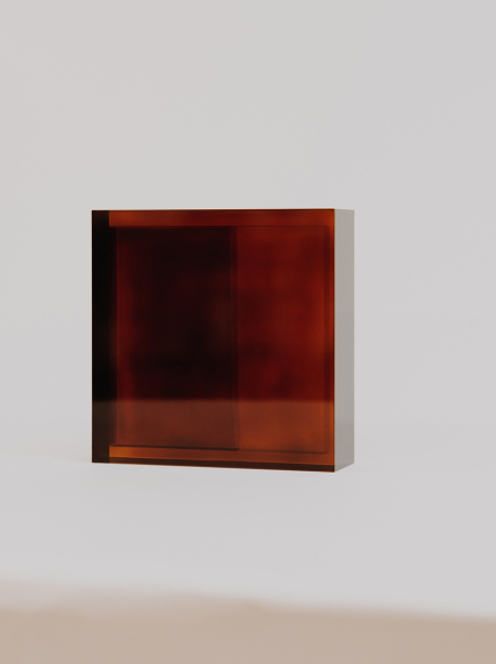 Ancient Brown IIII, 2022 / Ottchil on acrylic / 20 x 6 x 20(h) cm / Photography: Sooin Jang